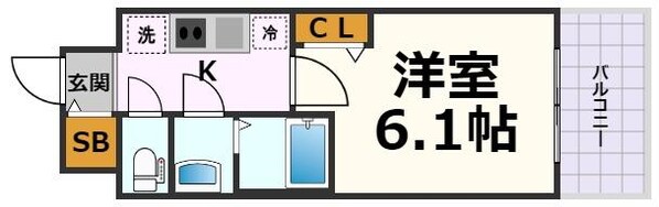 メイクスWアート今池Ⅲの物件間取画像